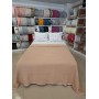 ETEHOMETEX ÇİFT KİŞİLİK %100 PAMUK HAVUZLU PİKE TAKIMI BEJ 8696474232071